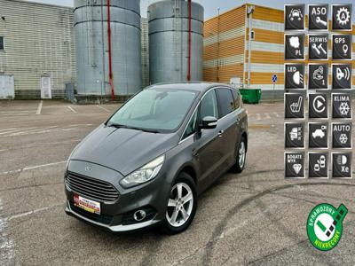 Ford S-Max 2.0tdci 180KM ledy Navi kamera asyst park automat bezwypadkowy serwis