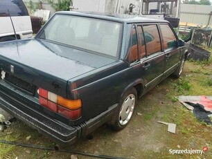 Volvo 744 2.3 benzyna 1989 klima unikat tył napęd import