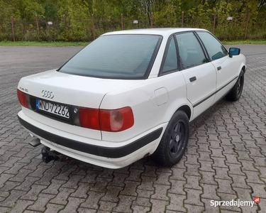 Audi 80 2.0 + LPG , jest moc na obu paliwach .