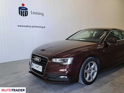 Audi A5 2.0 benzyna 224 KM 2014r. (Grójec)