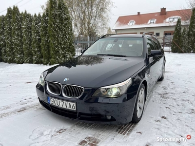 BMW 525D M57 Manual, Jasne Skóry, Prywatnie