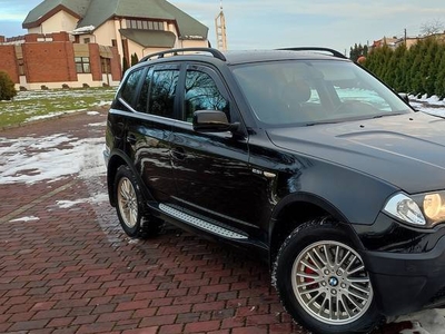 BMW X3 2.5i 192KM 4x4 Hak Klima Grzane Pół skóry Org Lakier