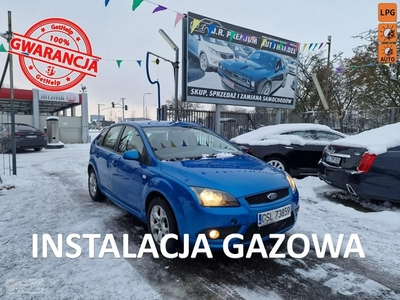 Ford Focus II 1.8 Benzyna + LPG 125 KM, Klimatyzacja, Alufelgi, Lakier Metaliczny