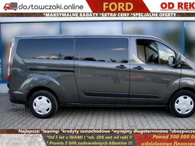 Ford Transit Custom 2.0 130KM Trend L2 Kombi 9 miejsc w EXTRA cenie, KOLORY, od ręki !!