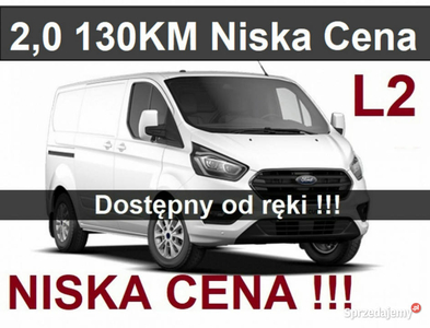 Ford Transit Custom Super Cena 130KM Kamera Pakiet Premium …