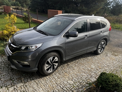 Honda CR-V IV 1.6i-DTEC Lifestyle (4WD) salon, pierwszy właściciel