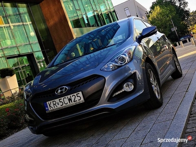 Hyundai i30 1.4 100KM, bezwypadkowy, zadbany, bogato wypos.