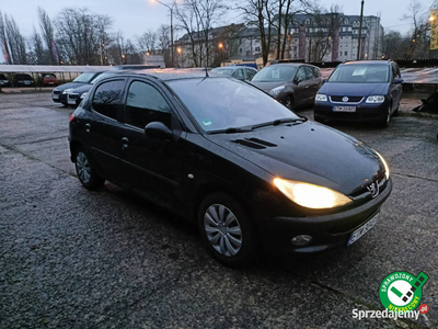 Peugeot 206 z Niemiec, po opłatach, zarejestrowany