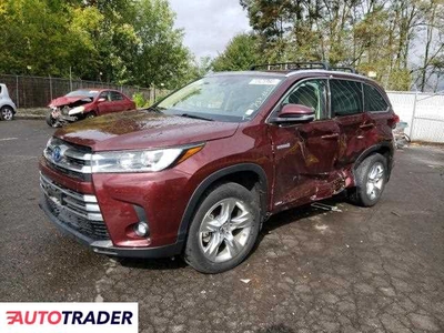 Toyota Highlander 3.0 hybrydowy 2019r. (PORTLAND)