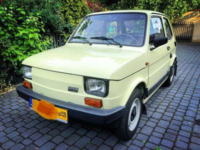 Fiat 126p Maluch Zarejestrowany jako antyk.