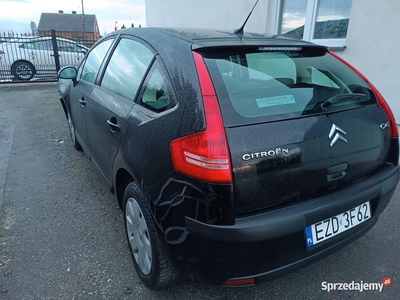 Citroen C4 uszkodzony