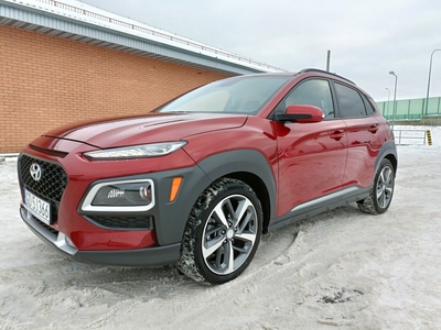 Hyundai Kona 2020r. 1,6 T-GDi 177 km