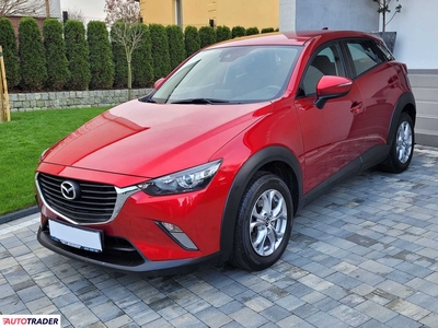 Mazda CX-3 2.0 benzyna 120 KM 2018r. (Pszów okolice : Wodzisław , Racibórz , Rybnik)