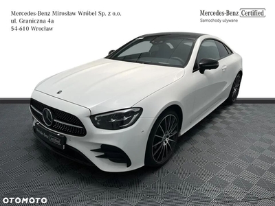 Mercedes-Benz Klasa E 220 d 4Matic Coupe 9G-TRONIC AMG Line