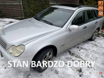 Mercedes C 180 Niezawodna benzyna 1,8 Kompressor, szyberdac…