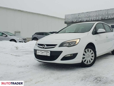 Opel Astra 1.6 benzyna 116 KM 2018r. (Giżycko)