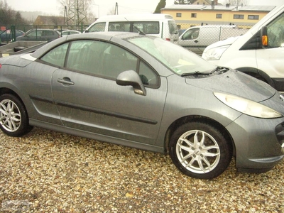 Peugeot 207 CABRIO-2008r-ZAREJESTROWANY-1.6 BENZYNA-KLIMA-ALU=