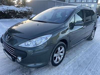 Peugeot 307 lift sw szklany dach , 7 osobowy 1.6 hdi
