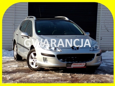 Peugeot 407 Klimatronic /Solardach /Gwarancja / 2,0 /136KM