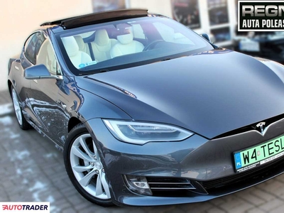 Tesla S elektryczny 525 KM 2017r. (Sokołów)