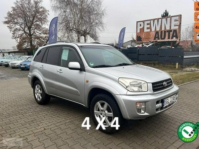 Toyota RAV 4 II 4X4/Nawigacja/Oryginalny lakier/Bardzo uszanowane auto/Alufelgi/Hak