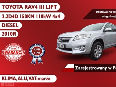 Toyota RAV 4 III 4x4, Klima, Alu, Zarejestrowany w Polsce!