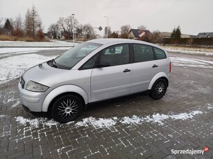 Audi A2 1.4 Benzyna Rok 2002 Jeden właściciel w Polsce