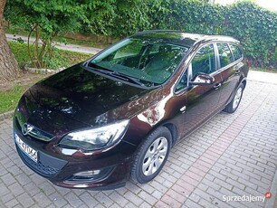 Opel Astra J 1.4 Turbo, super stan, niski przebieg, zadbany