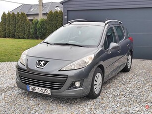 Peugeot 207 SW 1,6HDI 2010r, Diesel niezawodne i bardzo ekonomiczne kombi