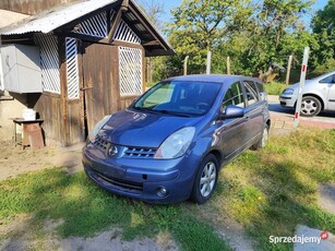 Sprzedam Nissan Note.Brak dok.niemickego Brief