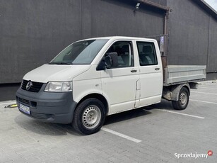 Volkswagen VW T5 DOKA 2.5 TDI 130km 2004r 418100km PAKA ważne opłaty