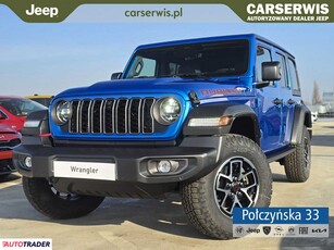 Jeep Wrangler 2.0 benzyna 272 KM 2024r. (Warszawa)