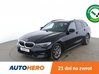 BMW SERIA 3 FV23 330e PHEV Sport Line ACC HUD Navi Laser Skóra Grzane Sporty HiF