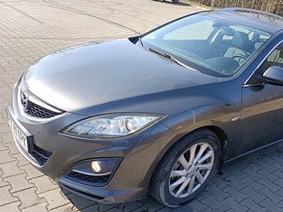 Mazda 6 II GH po LIFTINGU 2.2,163KM, BEZWYPADKOWY, klimatronic, 6 biegów