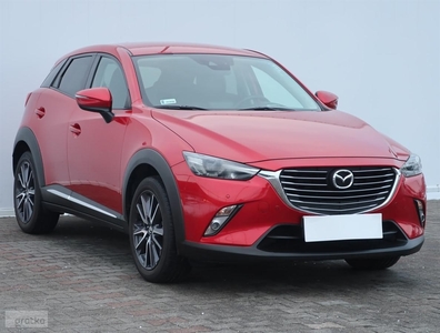 Mazda CX-3 , Salon Polska, Skóra, Navi, Klimatronic, Tempomat,