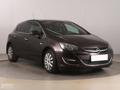 Opel Astra J , Salon Polska, Serwis ASO, GAZ, Skóra, Klima, Tempomat