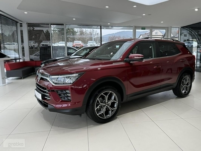 Ssangyong Korando V Quartz, LED, CarPlay, Salon PL, 1-wł, FV-23%, gwarancja, DOSTAWA