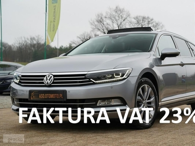 Volkswagen Passat B8 HIGHLINE panorama SKÓRA kamera FUL LED adc NAWI acc automat DSG hak.