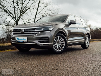 Volkswagen Touareg III , Serwis ASO, 281 KM, Automat, Skóra, Navi, Klimatronic,