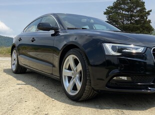 Audi A5 I (8T) 2.0TDi 150KM Automat MMI LED Parktronik Tempomat SensorDeszczu