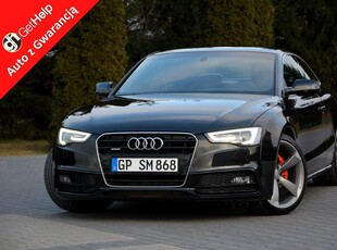 Audi A5 II 2.0T(211KM) 3x S-Line Lift Skóry bi-Xenon Ledy Navi MMI Parktr.ASO