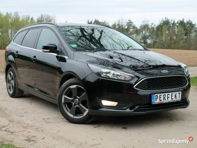 Ford Focus 1.0 EcoBoost 125 KM 6 BIEGÓW Klimatronik LED Navi PDC Grzane FO…