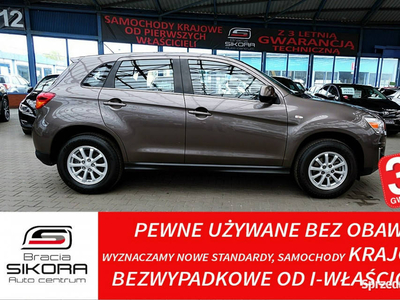 Mitsubishi ASX 1 WŁAŚCICIEL Tylko 61TYŚ KM Klimatronic 3Lata GWARANCJA Kra…