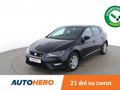 SEAT Leon III FR/ 125KM/ półskóra/ navi/ grzane fotele/ PDC/ LED