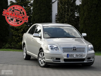 Toyota Avensis II 1.8i(129KM)*Lift*Czarna*Klimatronik*Welur*Grzane Fotele*Alu16