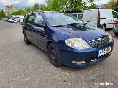 Toyota Corolla 2003 2.0 diesel klima Nowy przeglad