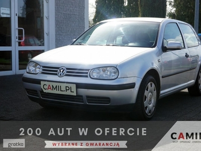 Volkswagen Golf IV 1,4 BENZYNA 75KM, KLIMA, Pełnosprawny, Zarejestrowany, Ubezpieczony