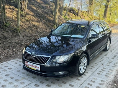 Škoda Superb 2.0tdi 170KM dsg ledy navi xenon bezwypadkową serwis zamiana 1.gwaranc