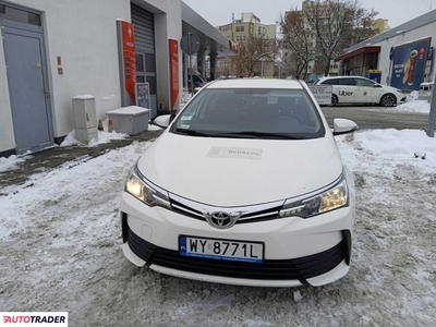 Toyota Corolla 1.6 benzyna + LPG 132 KM 2018r. (Warszawa)