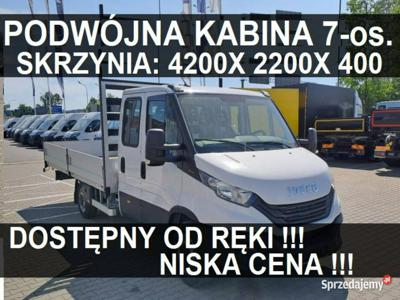 Iveco Daily 35S18 H Skrzynia 4200x2200x400 176KM 7-osob. Br…